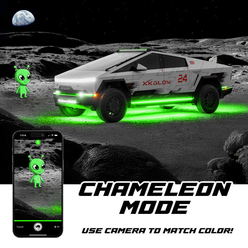 XK Glow XKGMX-CAR-CT XKmax Underglow Kit Tesla Cybertruck