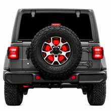 Load image into Gallery viewer, XK Glow spare tire LED light for Jeep Wrangler JL JK and TJ rear visibility