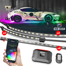 Load image into Gallery viewer, XKGLOW XK Glow XKmax RGBW 16pc Addressable Car Underglow + Interior + Wheel Kit