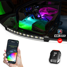 Load image into Gallery viewer, XKGLOW XK Glow XKmax RGBW 4pc addressable Car Interior Kit