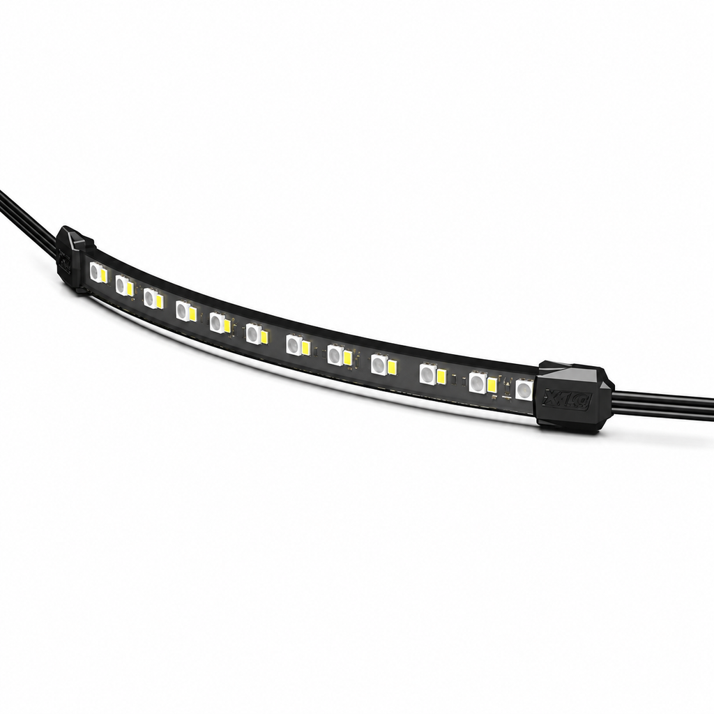 XK Glow XKmax RGBW 4pc addressable car interior LED kit with app control and Bluetooth lighting