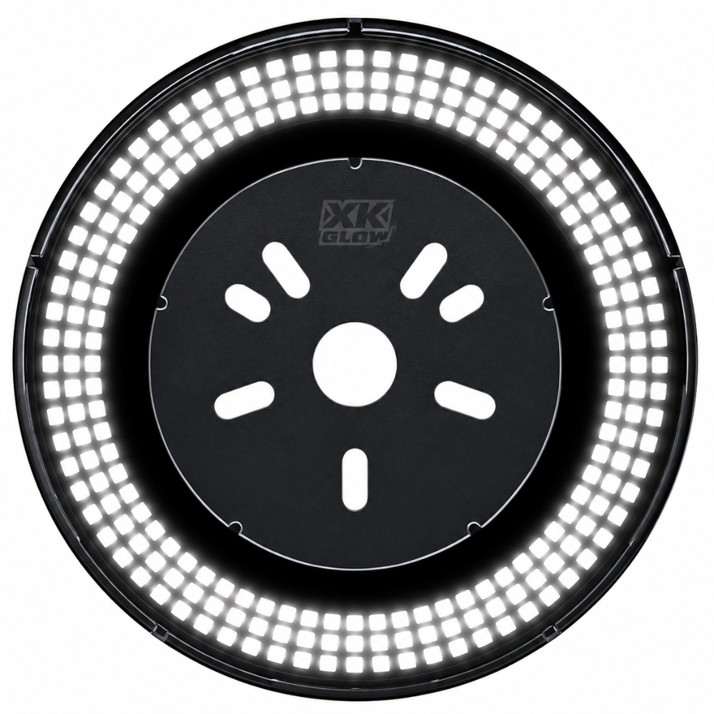 XK Glow XKmax RGBW 5th Wheel Light for Jeep Wrangler JL JK and TJ