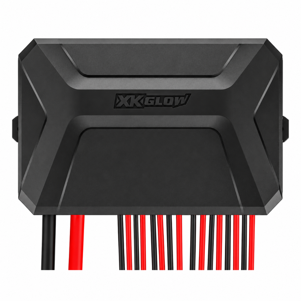 XKGLOW XKcommand Bluetooth switch panel for 12V lights and off-road accessories