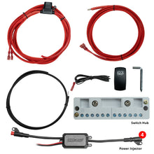 Load image into Gallery viewer, XKGLOW XKGMX-FO-ADV RGB interior ambient light kit with 4 43-inch fiber optic LED strips and XKchrome controller