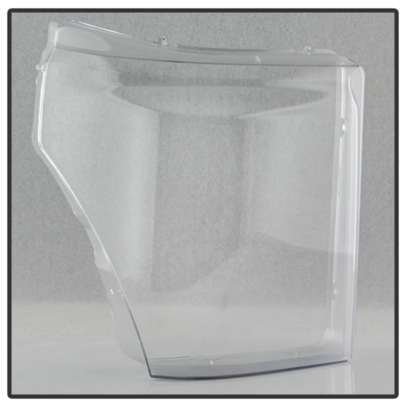 xTune 11-16 Ford F-250 Super Duty Headlight Lens (Pair) (HD-JH-FS11-LENS) - Black Ops Auto Works