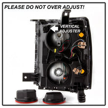 Load image into Gallery viewer, xTune 14-15 Chevy Silverado 1500 (New Body) OEM Style Headlights w/Trim - Blk (HD-JH-CS14-CC-BK) - Black Ops Auto Works