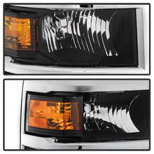 Load image into Gallery viewer, xTune 14-15 Chevy Silverado 1500 (New Body) OEM Style Headlights w/Trim - Blk (HD-JH-CS14-CC-BK) - Black Ops Auto Works