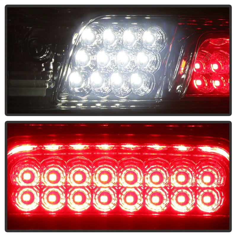 xTune 14-16 Chevrolet Silverado 1500 LED 3rd Brake Light - Smoke (BKL-CSIL14-LED-SM) - Black Ops Auto Works