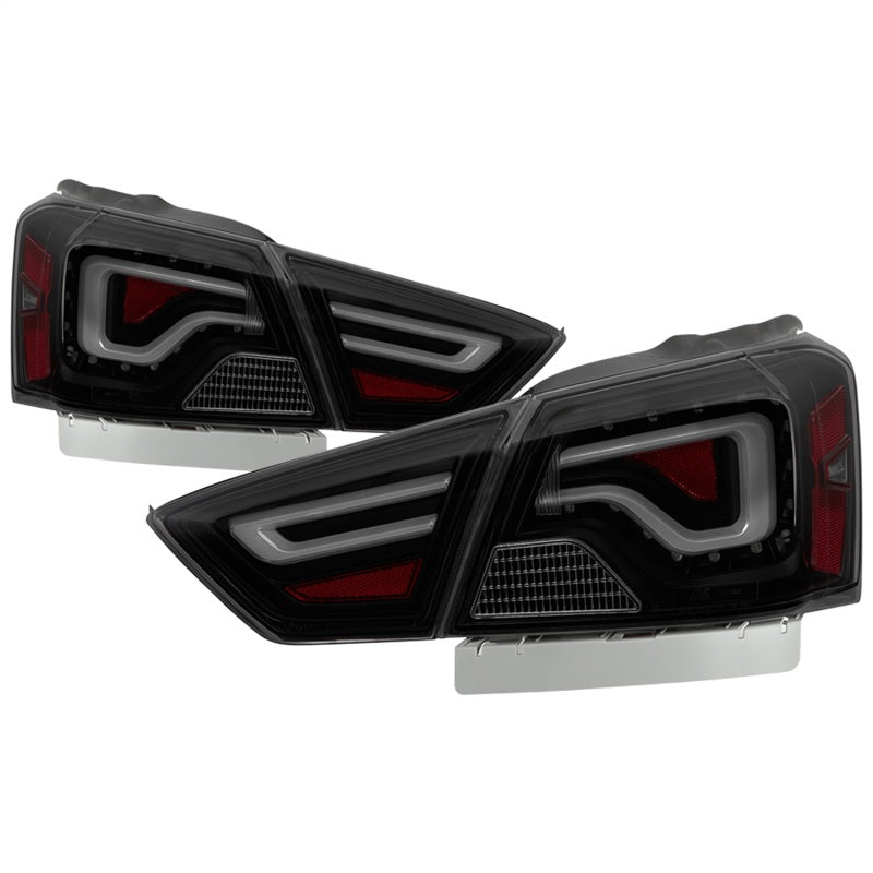 xTune 14-18 Chevy Impala (Excl 14-16 Limited) LED Tail Lights - Black Smoke (ALT-JH-CIM14-LBLED-BSM) - Black Ops Auto Works