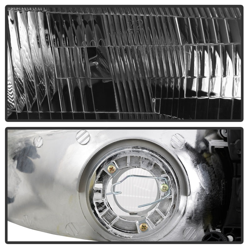 xTune 97-99 Toyota Camry 4pc OEM Style Headlights w/Corner Lights - Black (HD-JH-TCAM97-SET-BK) - Black Ops Auto Works