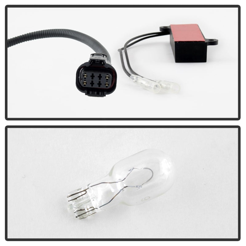 xTune Chevy 1500 14-16 / Silverado 2500HD/3500HD LED Tail Lights - Black Smoked ALT-JH-CS14-LED-BSM - Black Ops Auto Works