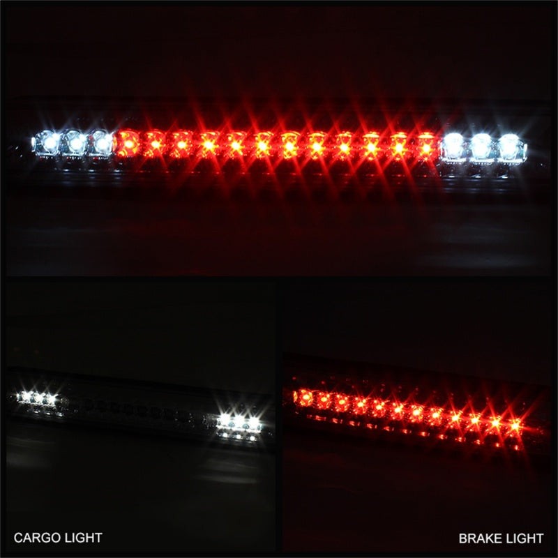 Xtune Chevy GMC C10 / Ck Series Sierra Silverado 88-98 LED 3rd Brake Light Smoke BKL-CCK88-LED-SM - Black Ops Auto Works
