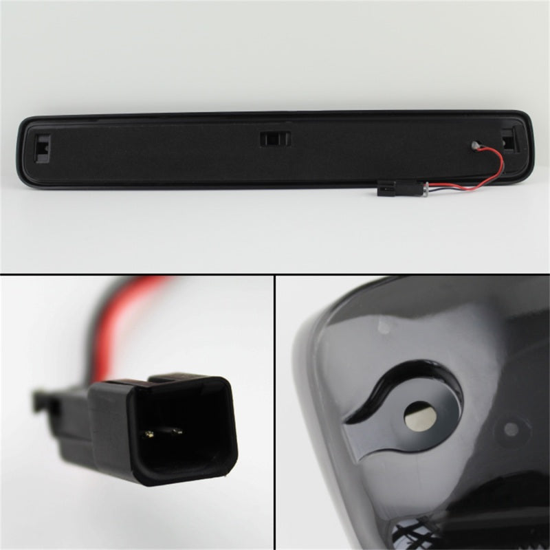 Xtune Chevy Silverado 07-13 Amber LED Cab Roof Lights Clear ACC-LED-CS07-CR-C - Black Ops Auto Works