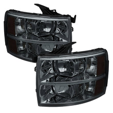 Load image into Gallery viewer, Xtune Chevy Silverado 07-13 Crystal Headlights Smoked HD-JH-CS07-AM-SM - Black Ops Auto Works