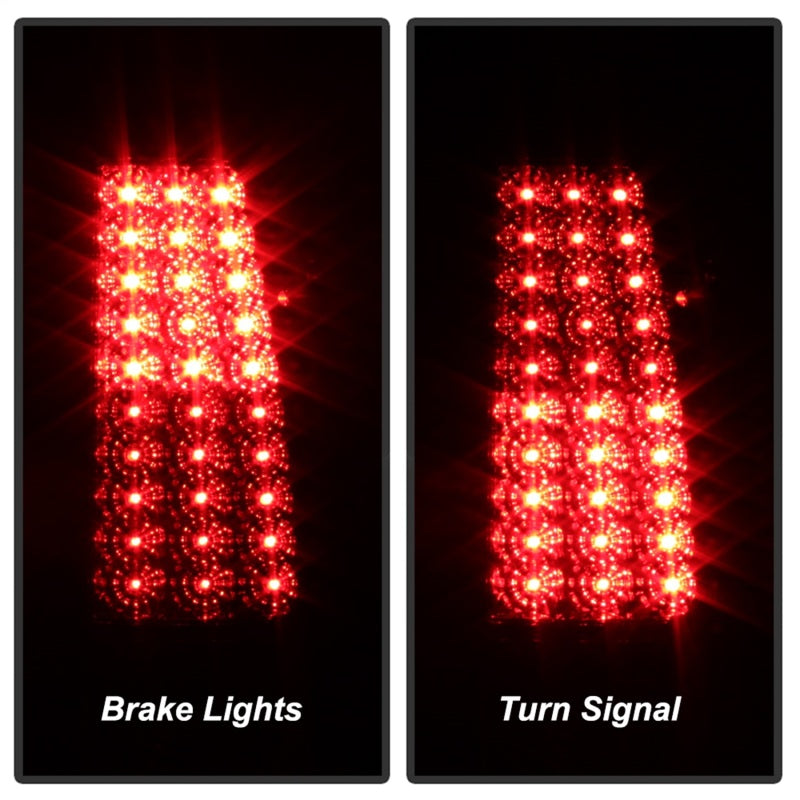 Xtune Chevy Silverado 1500/2500/3500 99-02 99-03 LED Tail Lights Smoke ALT-ON-CS99-LED-SM - Black Ops Auto Works