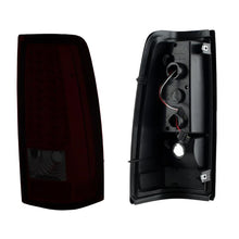 Load image into Gallery viewer, Xtune Chevy Silverado 1500/2500/3500 99-02 LED Tail Lights Red Smoke ALT-ON-CS99-LED-RS - Black Ops Auto Works