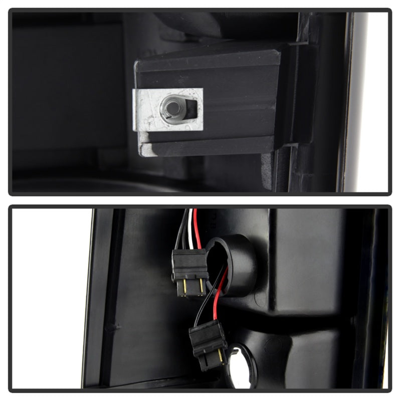 Xtune Chevy Silverado 1500/2500/3500 99-02 LED Tail Lights Red Smoke ALT-ON-CS99-LED-RS - Black Ops Auto Works