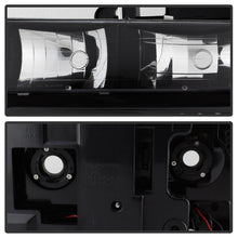 Load image into Gallery viewer, Xtune Chevy Suburban 94-98 Headlights w/ Corner &amp; Parking Lights 8pcs Black HD-JH-CCK88-AM-BK-SET - Black Ops Auto Works