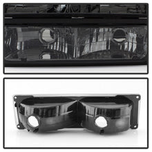 Load image into Gallery viewer, Xtune Chevy Suburban 94-98 Headlights w/ Corner &amp; Parking Lights 8pcs Smoked HD-JH-CCK88-AM-SM-SET - Black Ops Auto Works