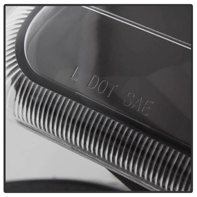 Xtune Chevy TahOE 00-06 Amber Crystal Headlights w/ Bumper Lights Black HD-JH-CSIL99-SET-AM-BK - Black Ops Auto Works