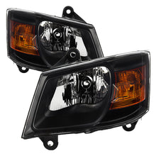 Load image into Gallery viewer, xTune Dodge Grand Caravan 08-10 OEM Style Headlights-Black HD-JH-DGC08-AM-BK - Black Ops Auto Works