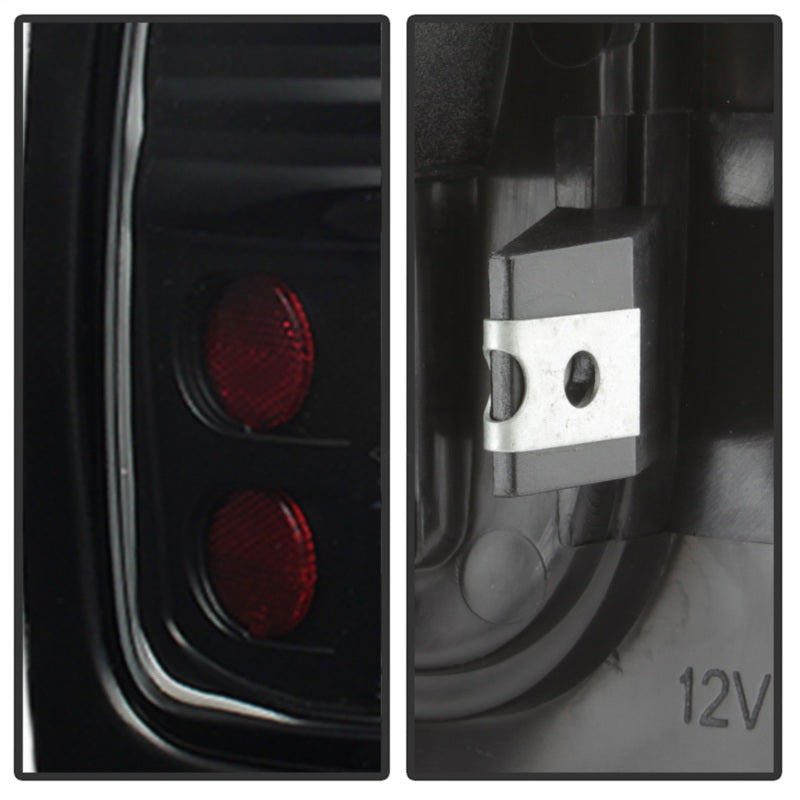 Xtune Dodge Ram 1500 94-01 / Ram 2500/3500 94-02 LED Tail Lights Black ALT-ON-DRAM94-LED-BK - Black Ops Auto Works