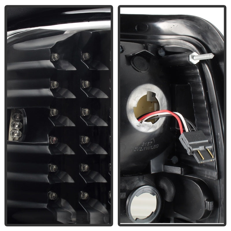 Xtune Dodge Ram 1500 94-01 / Ram 2500/3500 94-02 LED Tail Lights Black ALT-ON-DRAM94-LED-BK - Black Ops Auto Works
