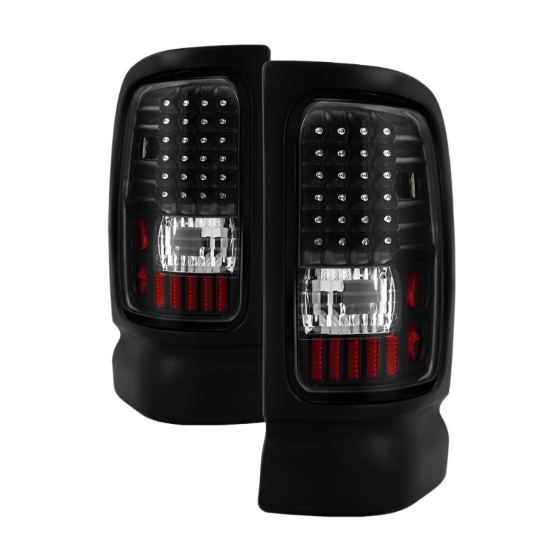 Xtune Dodge Ram 1500 94-01 / Ram 2500/3500 94-02 LED Tail Lights Black ALT-ON-DRAM94-LED-BK - Black Ops Auto Works