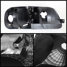 Load image into Gallery viewer, Xtune Ford F150 97-03 / Expedition 97-02 Crystal Headlights w/Corner Black HD-JH-FF15097-SET-AM-BK - Black Ops Auto Works