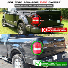 Load image into Gallery viewer, Xtune Ford F150 Styleside 04-08 (Not Fit Heritage &amp; SVT) LED Tail Lights Black ALT-ON-FF15004-LED-BK - Black Ops Auto Works