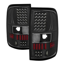 Load image into Gallery viewer, Xtune Ford F150 Styleside 04-08 (Not Fit Heritage &amp; SVT) LED Tail Lights Black ALT-ON-FF15004-LED-BK - Black Ops Auto Works