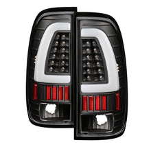Load image into Gallery viewer, xTune Ford F150 Styleside 97-03 Light Bar LED Tail Lights - Black ALT-ON-FF15097-LBLED-BK - Black Ops Auto Works
