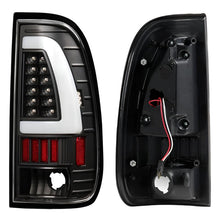 Load image into Gallery viewer, xTune Ford F150 Styleside 97-03 Light Bar LED Tail Lights - Black ALT-ON-FF15097-LBLED-BK - Black Ops Auto Works