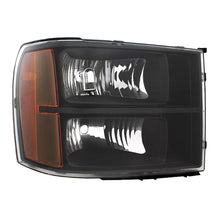 Load image into Gallery viewer, Xtune GMC Sierra 07-13 Crystal Headlights Black HD-JH-GSIE07-AM-BK - Black Ops Auto Works