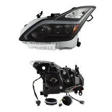 Load image into Gallery viewer, xTune Infiniti G37 Coupe (non-AFS) 08-15 Projector Headlights - Black PRO-JH-IG3708-2D-LB-BK - Black Ops Auto Works