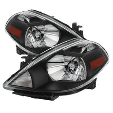 Load image into Gallery viewer, Xtune Nissan Versa 07-12 Crystal Headlights Black HD-JH-NV07-AM-BK - Black Ops Auto Works