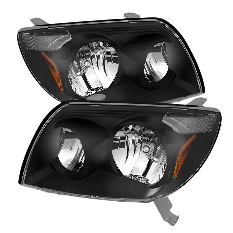 Xtune Toyota 4Runner 03-05 Crystal Headlights Black HD-JH-T4R03-AM-BK - Black Ops Auto Works