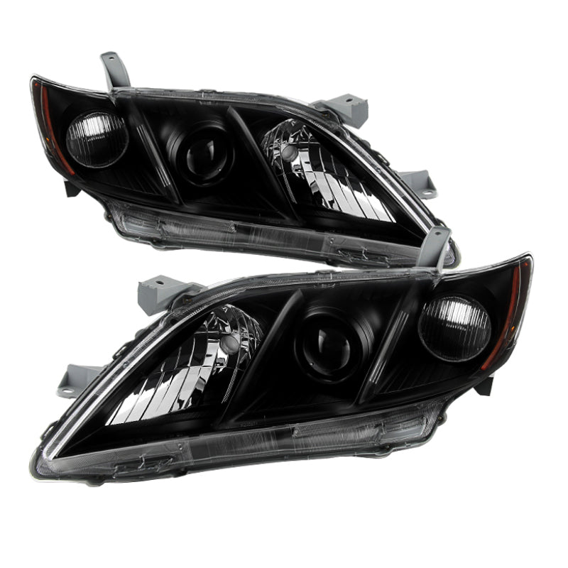 Xtune Toyota Camry 07-09 OEM Style Headlights Black HD-JH-TCAM07-AM-BK - Black Ops Auto Works