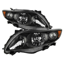 Load image into Gallery viewer, xTune Toyota Corolla 2009-2010 OEM Style Headlights - Black HD-JH-TCO09-AM-BK - Black Ops Auto Works