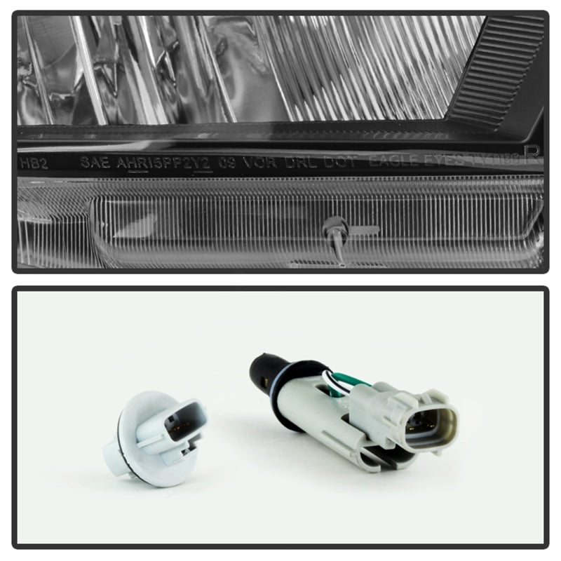 Xtune Toyota Tacoma 2012-2015 OEM Style Headlights Black HD-JH-TTA12-AM-BK - Black Ops Auto Works