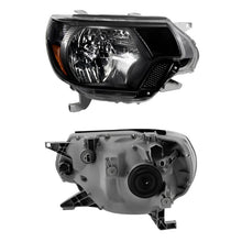 Load image into Gallery viewer, Xtune Toyota Tacoma 2012-2015 OEM Style Headlights Black HD-JH-TTA12-AM-BK - Black Ops Auto Works