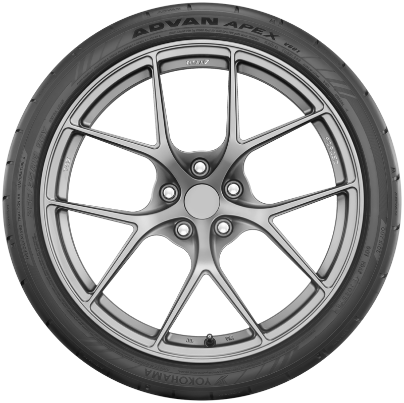Yokohama Advan Apex V601 Tire - 245/40R18 97Y - Black Ops Auto Works