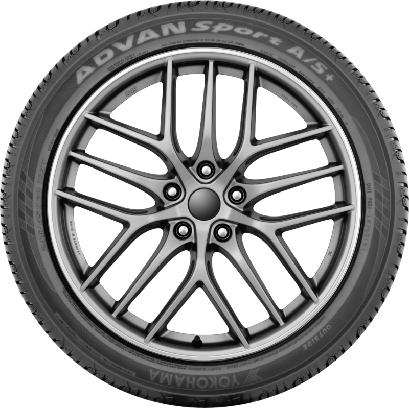 Yokohama Advan Sport A/S+ Tire - 245/40R19 98Y Yokohama Tire YOK110140652