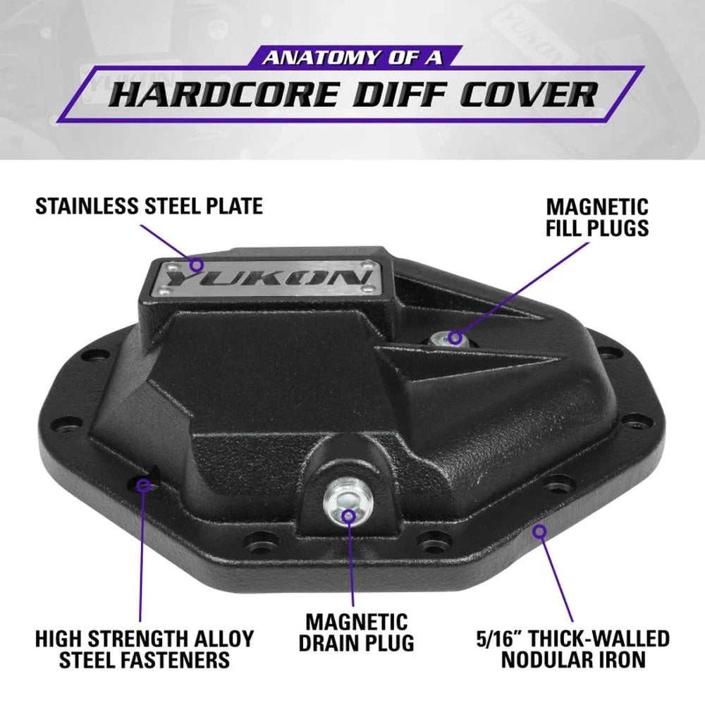 Yukon Gear & Axle YHCC-C9.25 Diff Covers for Dodge Durango - gallery image