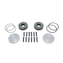 Load image into Gallery viewer, Yukon Gear Hardcore Drive Flange Kit For Dana 60 / 30 Spline Outer Stubs. Yukon Engraved Caps - Yukon Gear &amp; Axle YHC50003