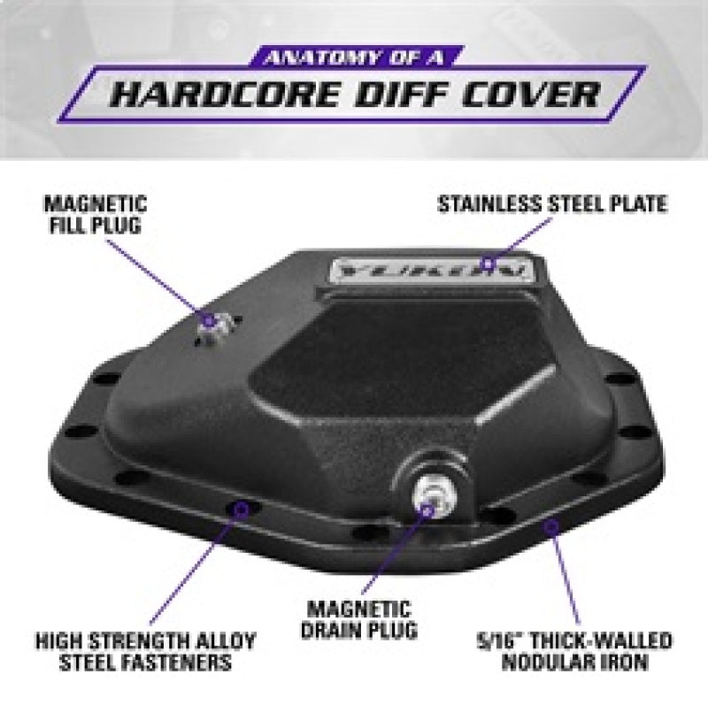 Yukon Gear Hardcore Diff Cover for 14 Bolt GM Rear w/ 3/8in. Cover Bolts Yukon Gear & Axle YUKYHCC-GM14T-S