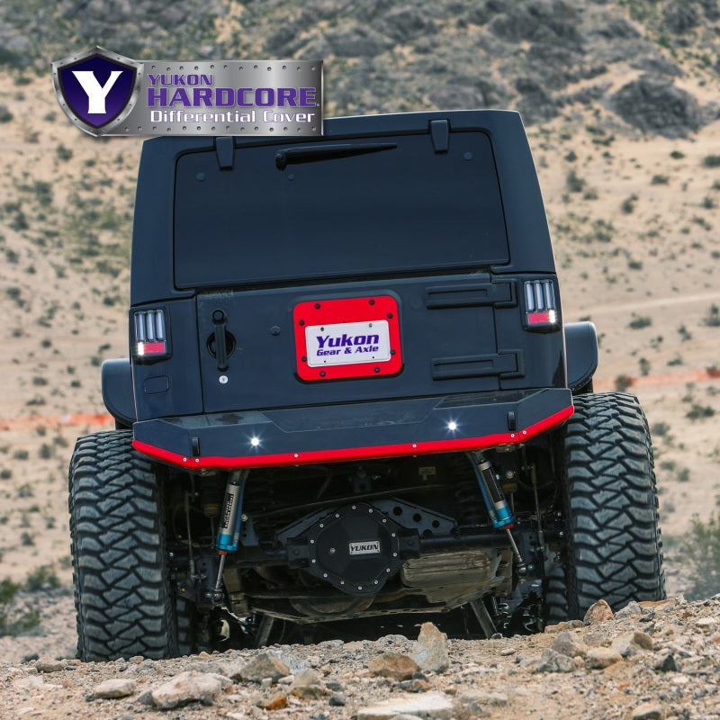 Yukon Gear Hardcore Front Nodular Iron Cover for Jeep Wrangler JL Dana 44/210mm - Black Ops Auto Works