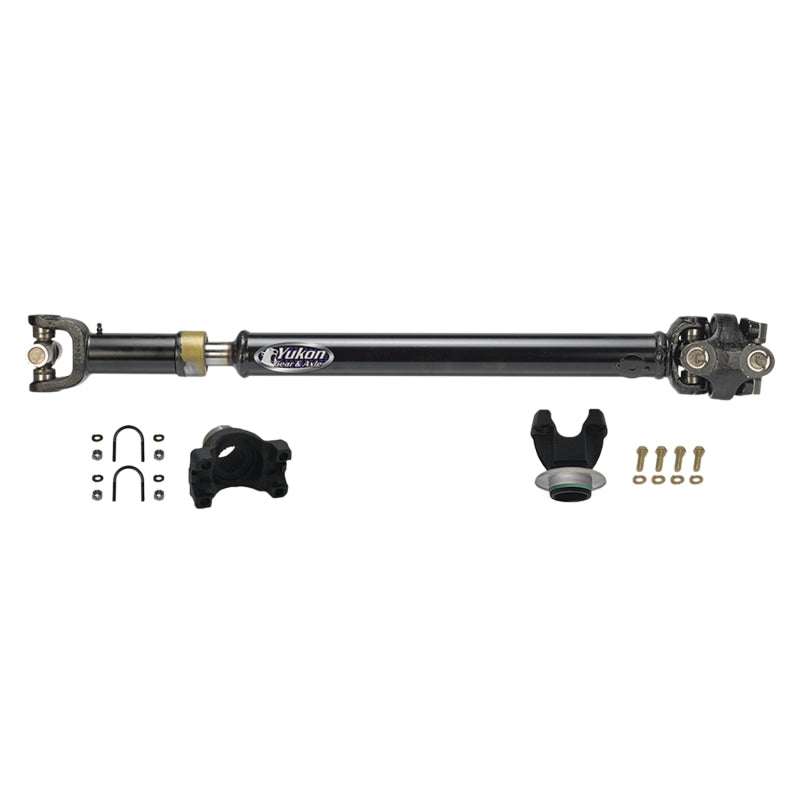 Yukon Gear Heavy Duty Driveshaft for 12-16 Jeep JK Front A/T Only - Black Ops Auto Works