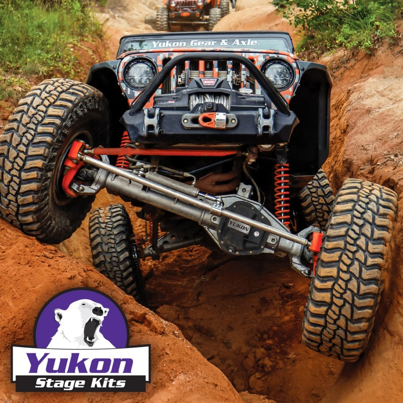 Yukon Gear High Stage 2 Jeep JL Re-Gear Kit w/Covers Dana 30/35 4.88 Ratio 24 Spline - Black Ops Auto Works