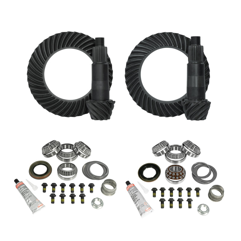 Yukon Gear & Install Kit Package for Jeep Rubicon JL/JT w/D44 Front & Rear in a 5.13 Ratio - Black Ops Auto Works